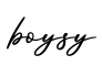 单词boysy书写