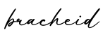 单词bracheid书写