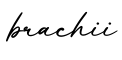 单词brachii书写