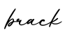 单词brack书写