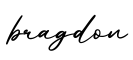 单词bragdon书写