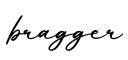单词bragger书写