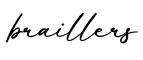 单词braillers书写