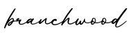 单词branchwood书写