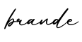 单词brande书写