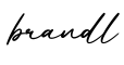 单词brandl书写