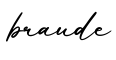 单词braude书写