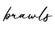 单词brawls书写