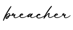 单词breacher书写