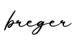 单词breger书写
