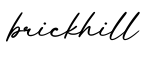 单词brickhill书写