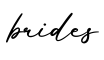 单词brides书写