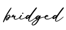 单词bridged书写