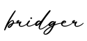 单词bridger书写