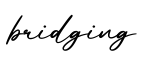 单词bridging书写