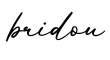 单词bridou书写