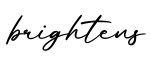 单词brightens书写