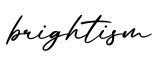 单词brightism书写