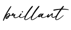 单词brillant书写