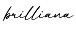 单词brilliana书写
