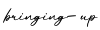 单词bringing-up书写