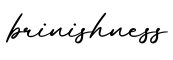 单词brinishness书写