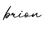 单词brion书写