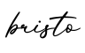 单词bristo书写