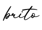 单词brito书写