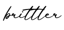 单词brittler书写