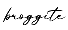 单词broggite书写