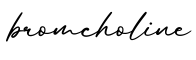 单词bromcholine书写