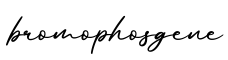 单词bromophosgene书写