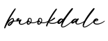 单词brookdale书写