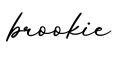 单词brookie书写