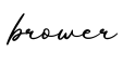 单词brower书写