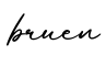 单词bruen书写