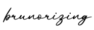 单词brunorizing书写