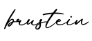 单词brustein书写