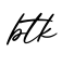 单词btk书写