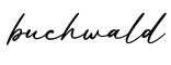 单词buchwald书写