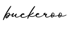 单词buckeroo书写