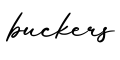 单词buckers书写