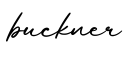单词buckner书写