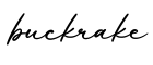 单词buckrake书写