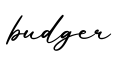 单词budger书写
