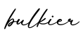 单词bulkier书写