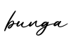 单词bunga书写