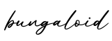 单词bungaloid书写