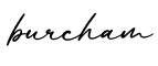 单词burcham书写